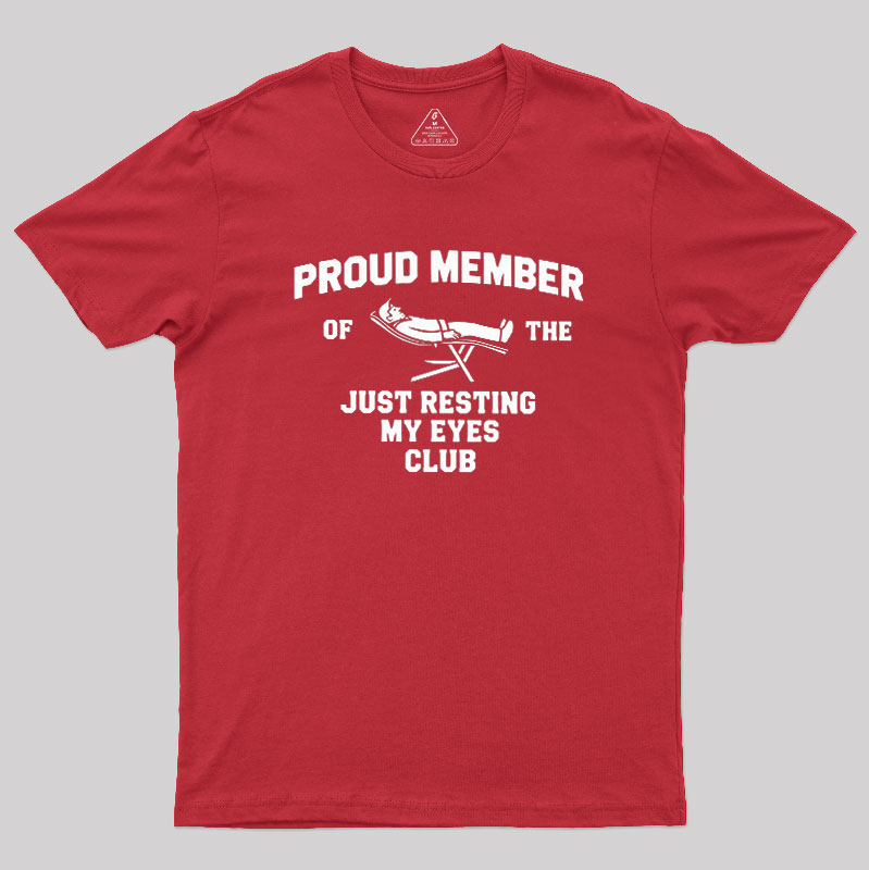 Resting Club Geek T-Shirt