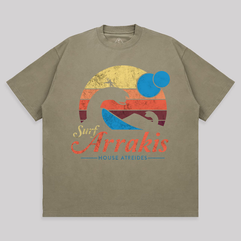 Visit Arrakis Unisex Oversized T-shirt