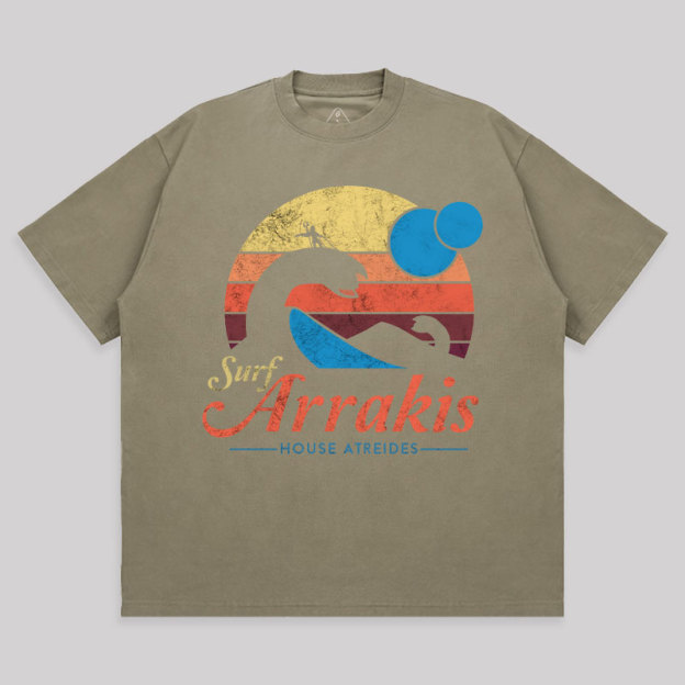 Visit Arrakis Unisex Oversized T-shirt
