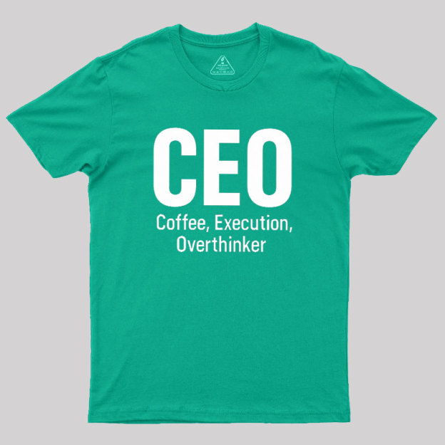 Alternative CEO Geek T-Shirt