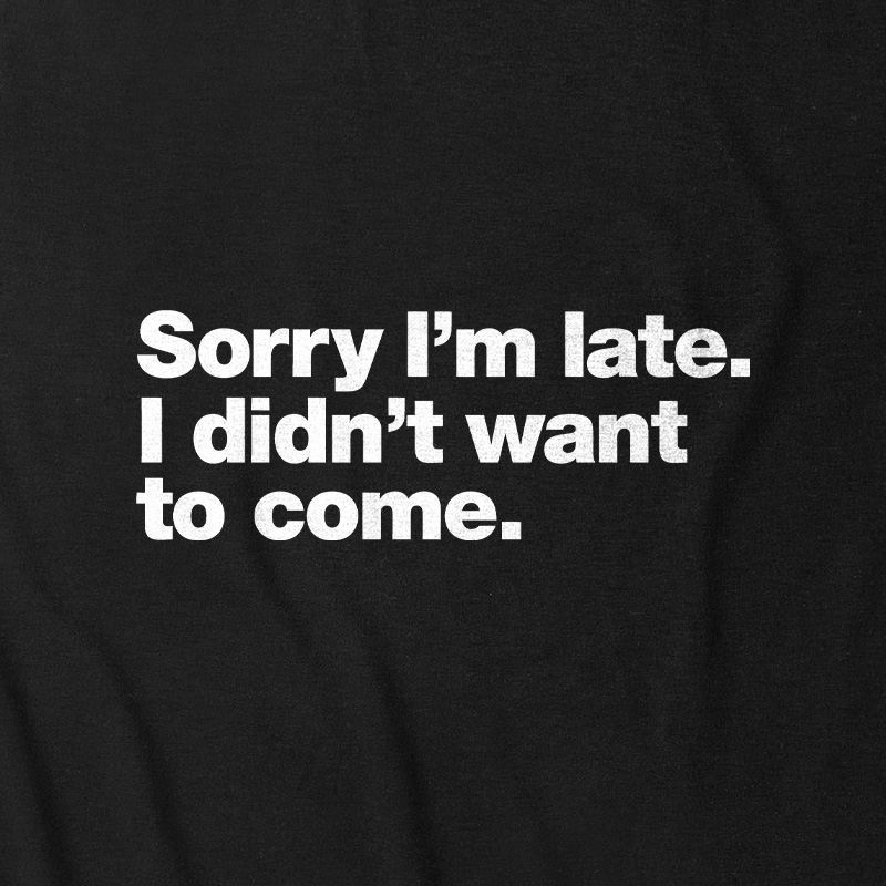 I Didn't Want to Come Ultra Soft Heather Tank