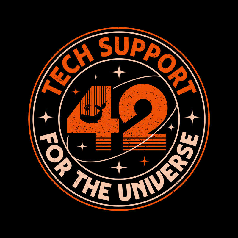 Tech Support For The Universe Geek T-Shirt