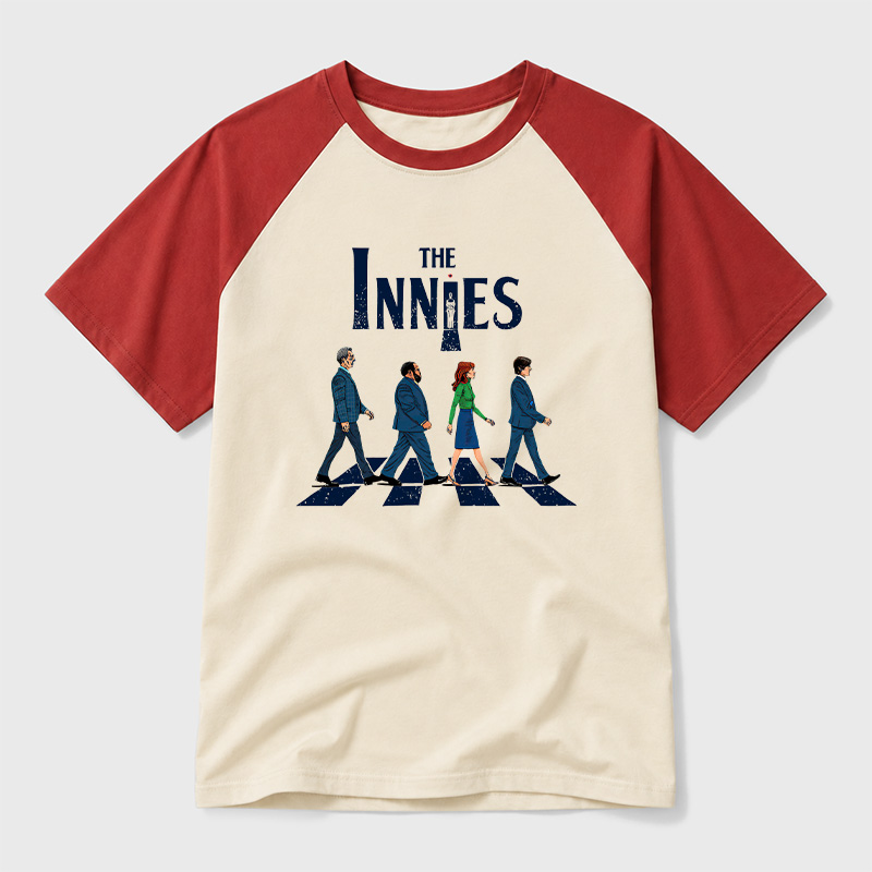The Innies Geek Retro Raglan T-Shirt