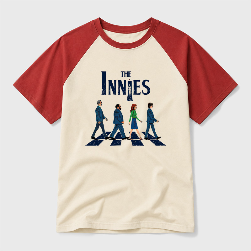 The Innies Geek Retro Raglan T-Shirt