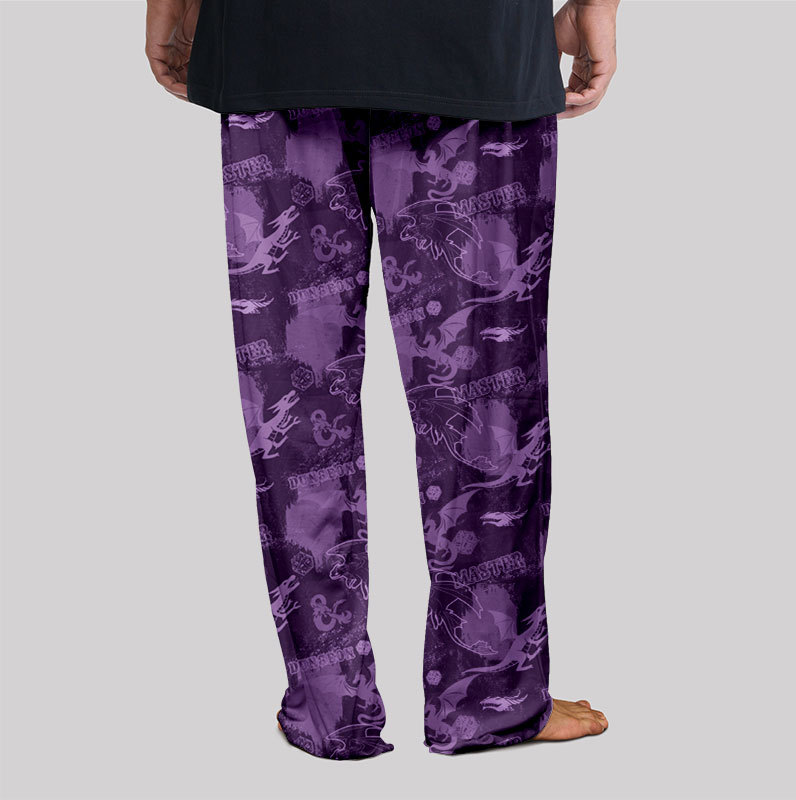 Dungeon Master Graffiti Style Geek Loungewear Pants