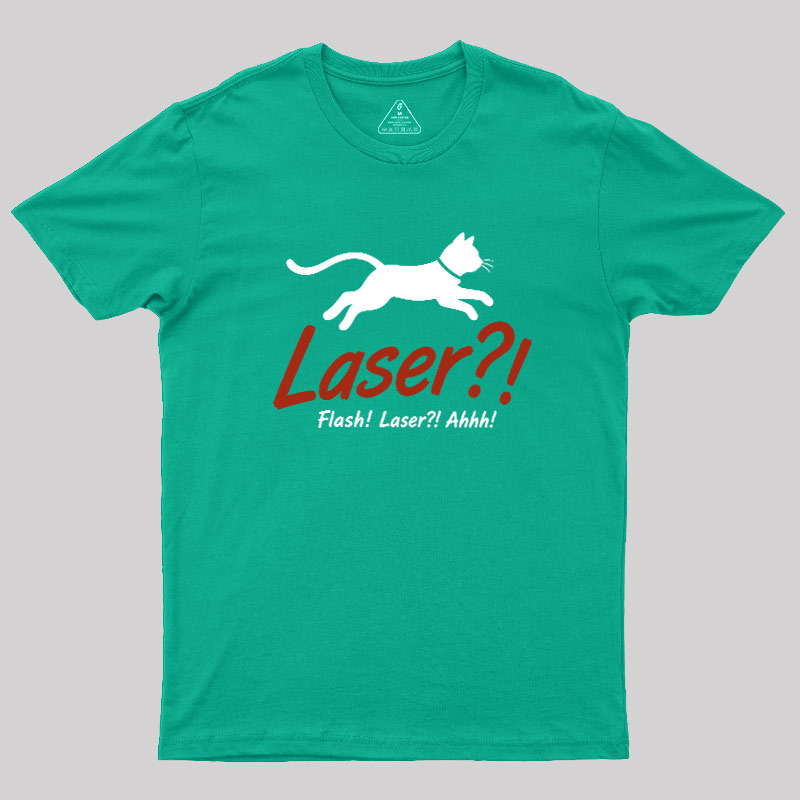 Flash Laser Ahhh Geek T-Shirt