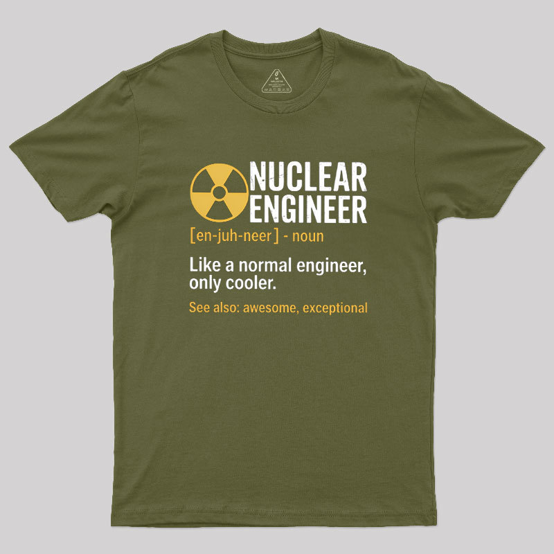 Nuclear Engineering Radioactive Chernobyl Geek T-Shirt