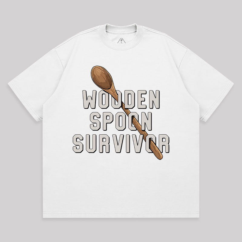 Wooden Spoon Survivor Unisex Oversized T-shirt