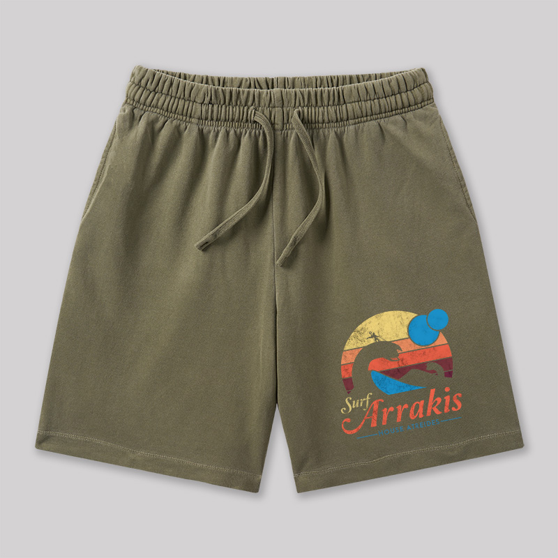 Visit Arrakis Geeky Washed Shorts