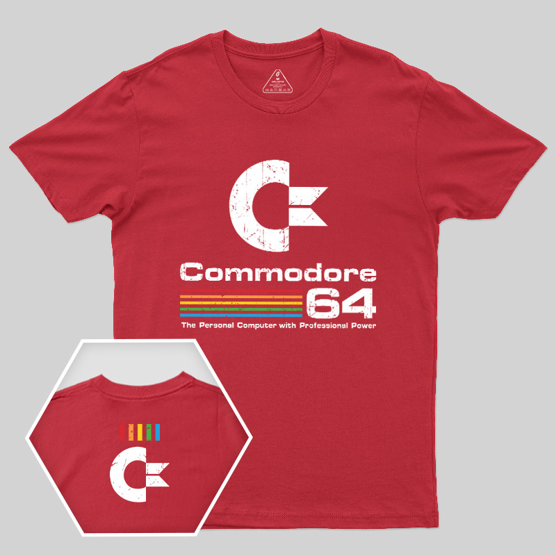 Commodore 64 Vintage Geek T-Shirt