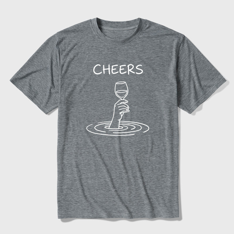 Cheers Ultra Soft Heather Tees