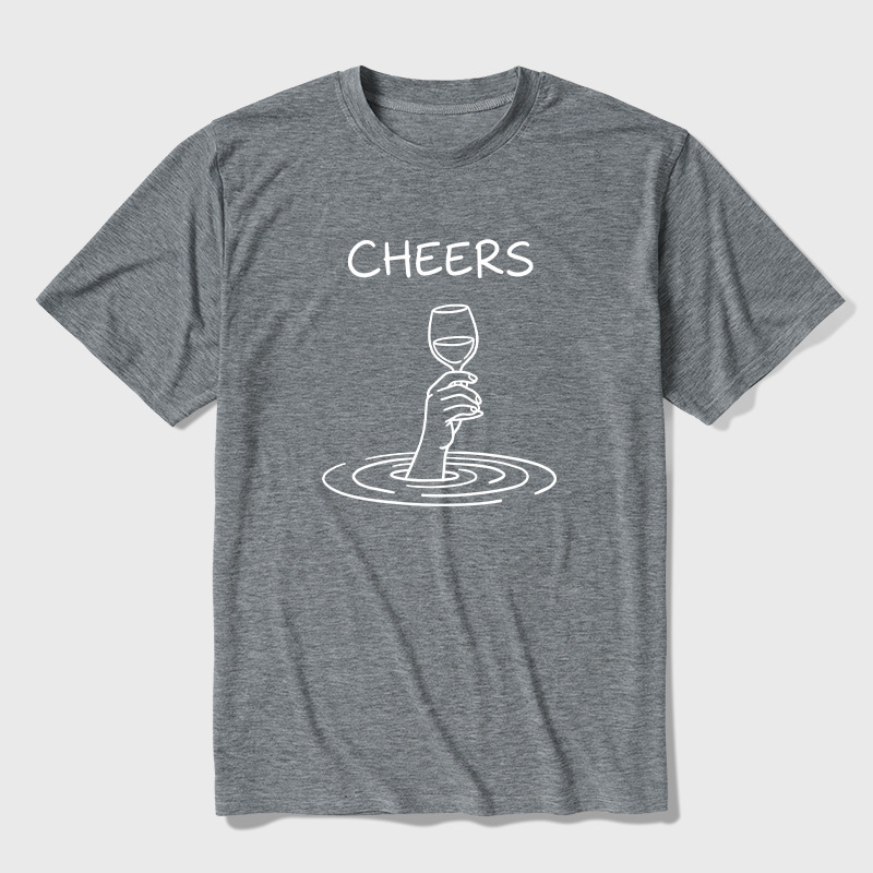 Cheers Ultra Soft Heather Tees