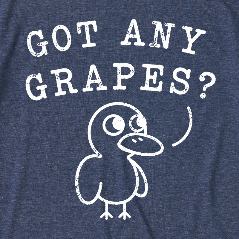 Got Any Grapes Ultra Soft Heather Tee