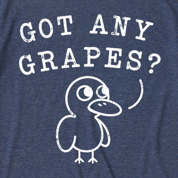 Got Any Grapes Ultra Soft Heather Tee