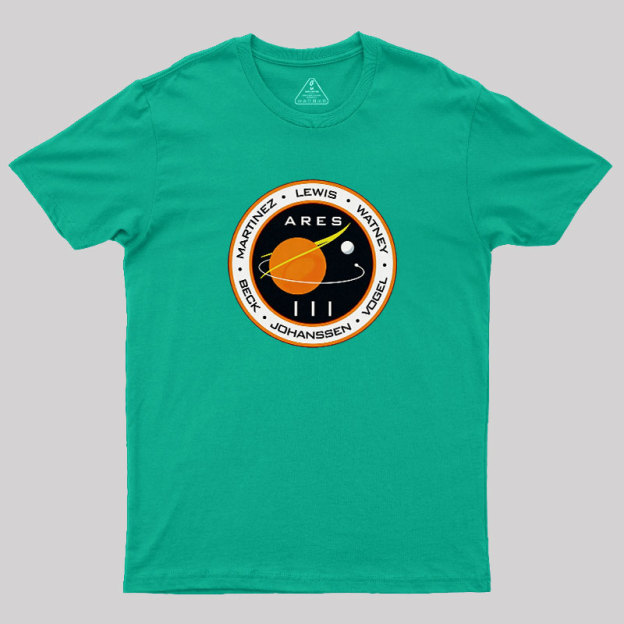 Mars Exploration Crew Geek T-Shirt