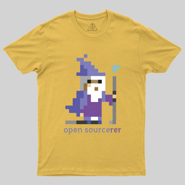 Open Sourcerer Geek T-Shirt