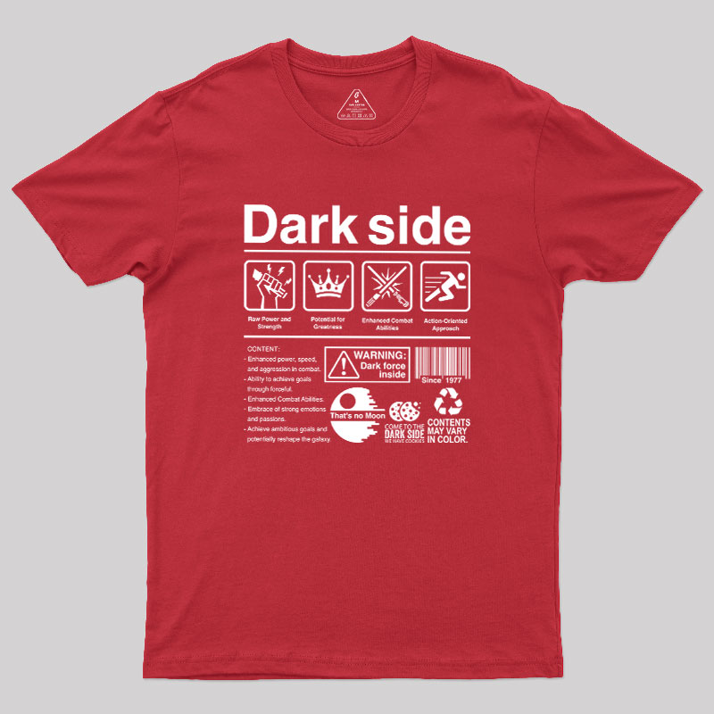 Dark Side Label Geek T-Shirt