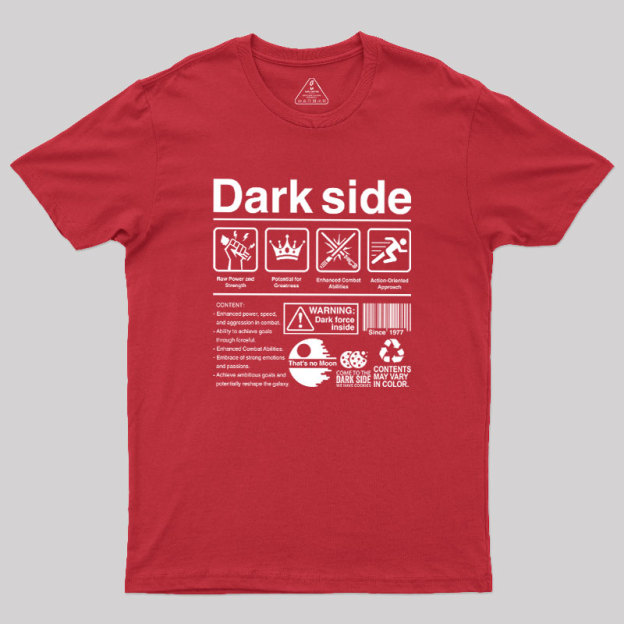 Dark Side Label Geek T-Shirt