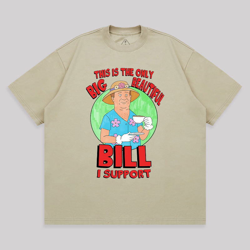 Beautiful Bill Unisex Oversized T-shirt