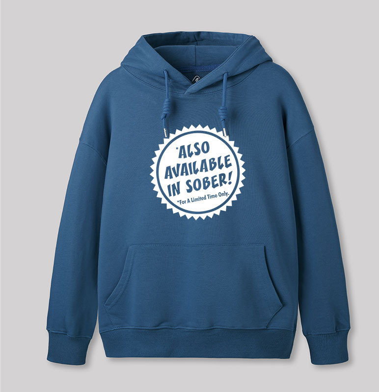 Also Available In Sober Geek Hoodie