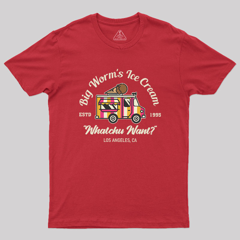 Big Worm’s Ice Cream Geek T-Shirt