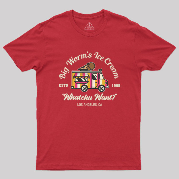 Big Worm’s Ice Cream Geek T-Shirt