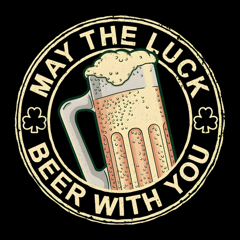 May the Luck Beer with You Geek T-Shirt