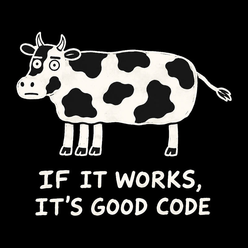 If It Works It's Good Code Geek T-Shirt