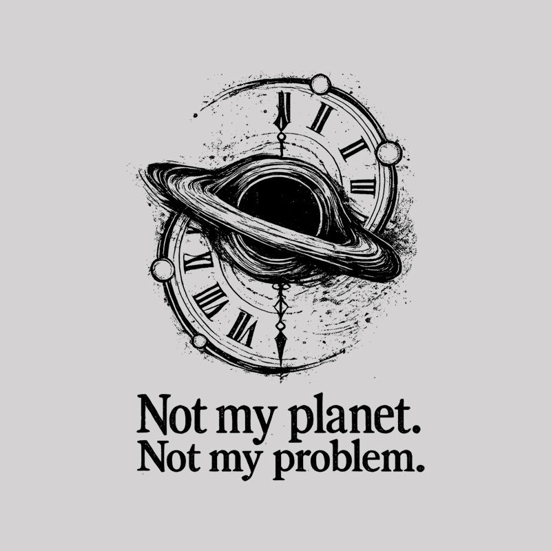 Cosmic Not My Problem Geek T-Shirt