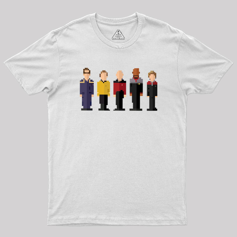 Spaceship Captains Geek T-Shirt
