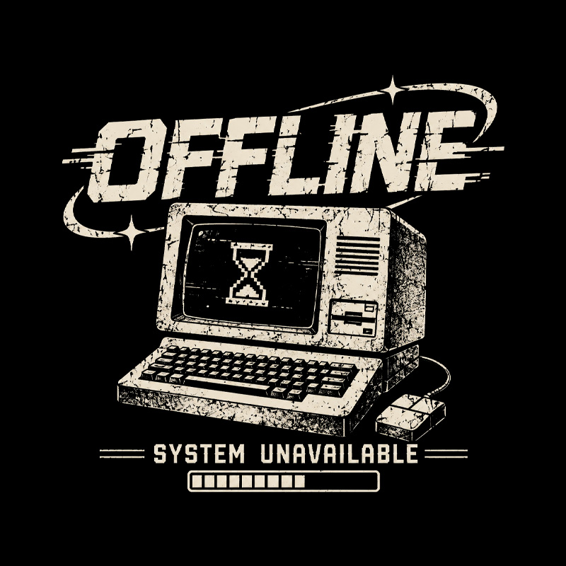 System Unavailable Geek T-Shirt
