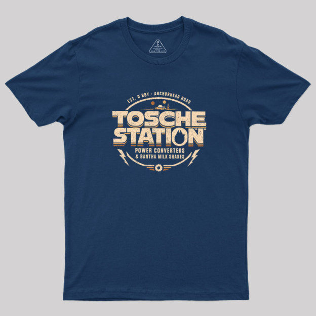Power Converters And Bantha Milk Shakes Geek T-Shirt