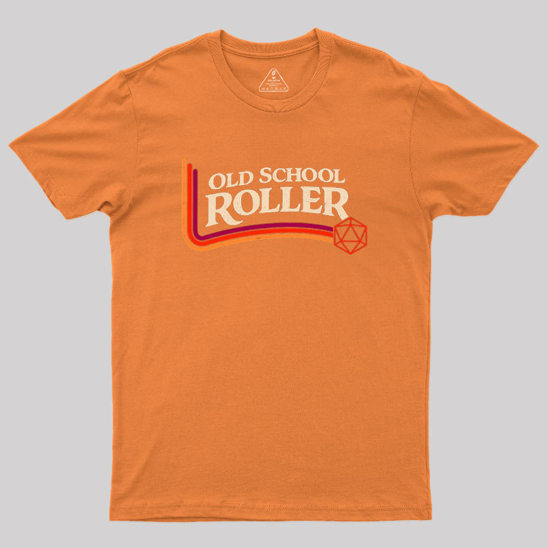 Retro Dice Roller Geek T-Shirt