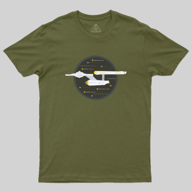 Star Ship Enterprise Geek T-Shirt
