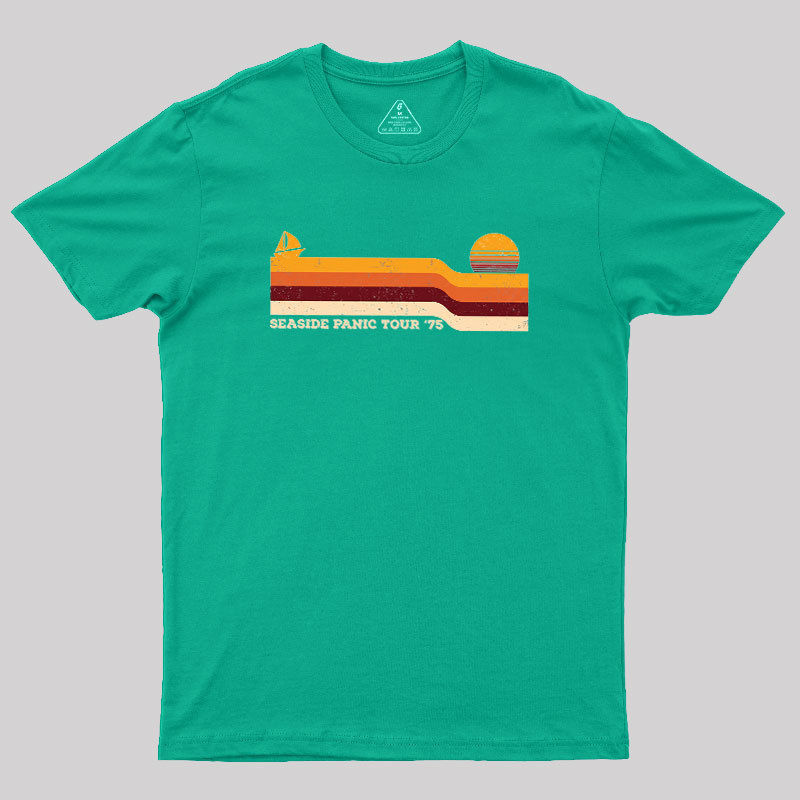 Seaside Panic Tour 75 Geek T-Shirt