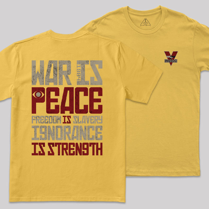 Dystopia Truths Front and Back Printed Geek T-Shirt