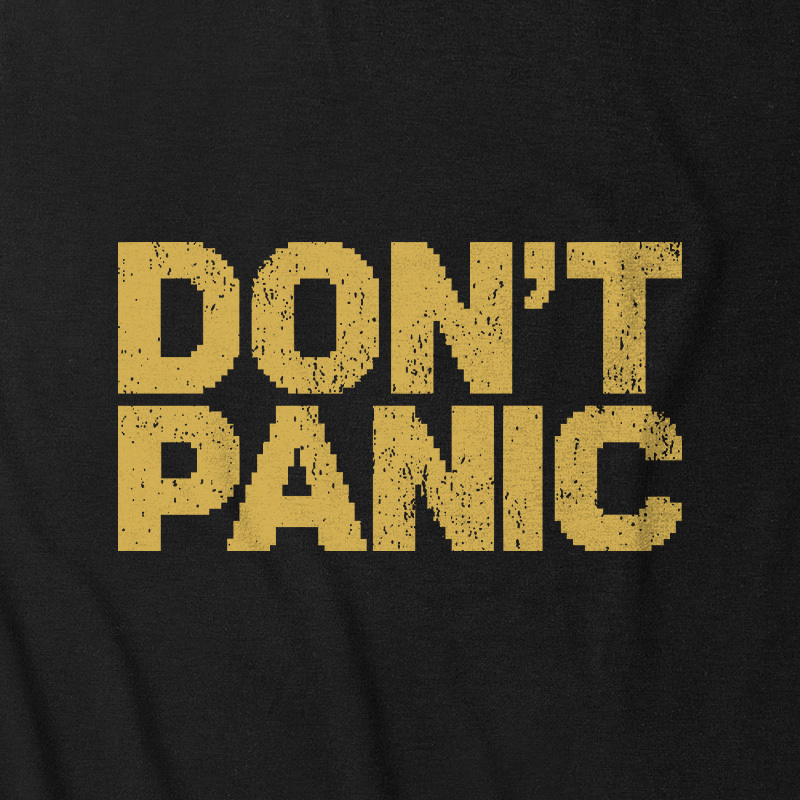 Don't Panic Ultra Soft Heather Tank