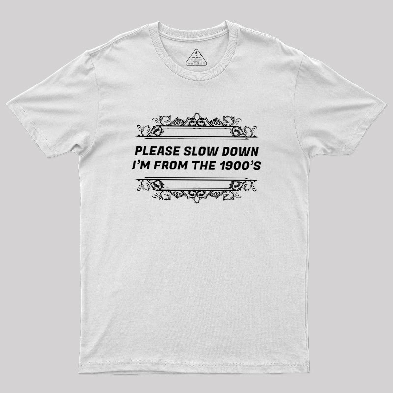 The 1900s Gentleman Geek T-Shirt