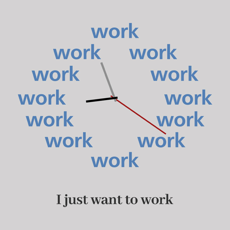 Just Want To Work Geek T-Shirt