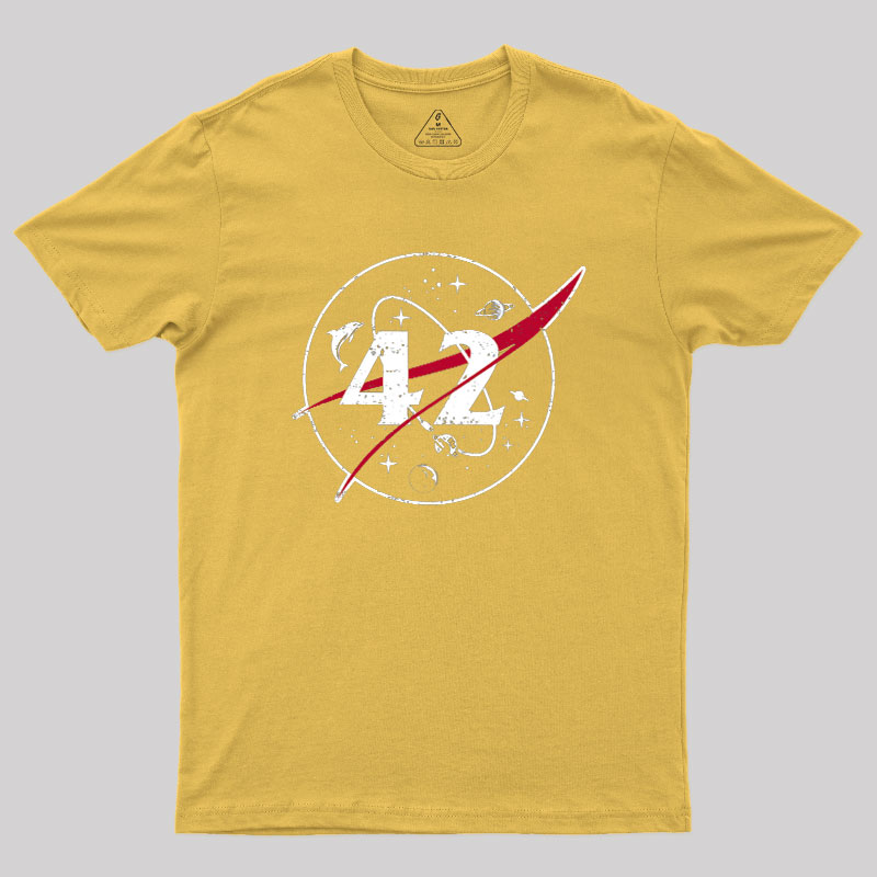 42 Life Universe Everything Geek T-Shirt