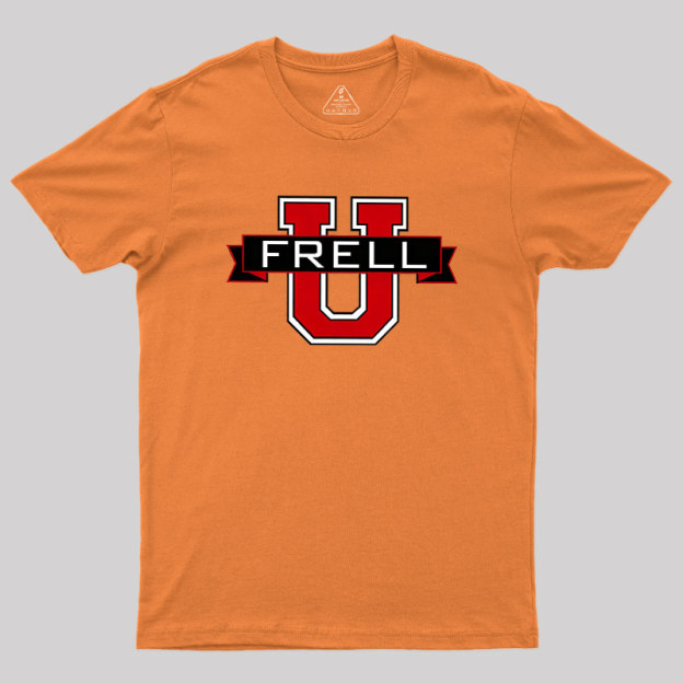 Frell Varsity U Badge Geek T-Shirt
