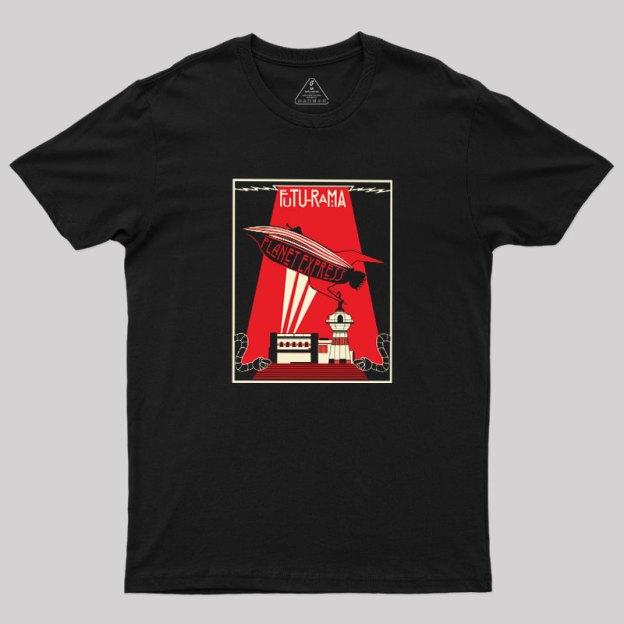 Futurama Mothership Geek T-Shirt