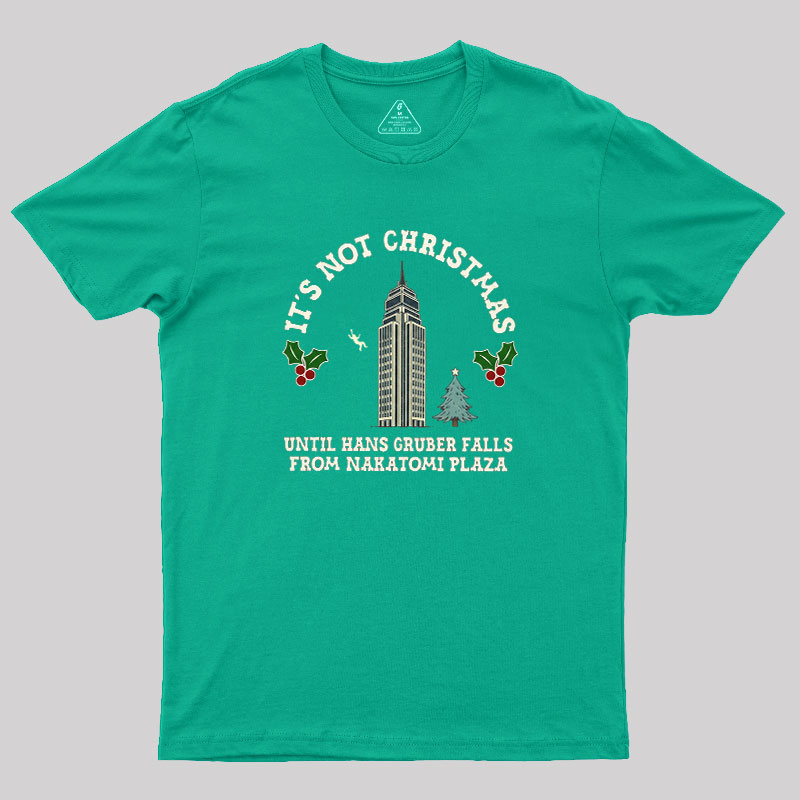 Hans Gruber Christmas Geek T-Shirt