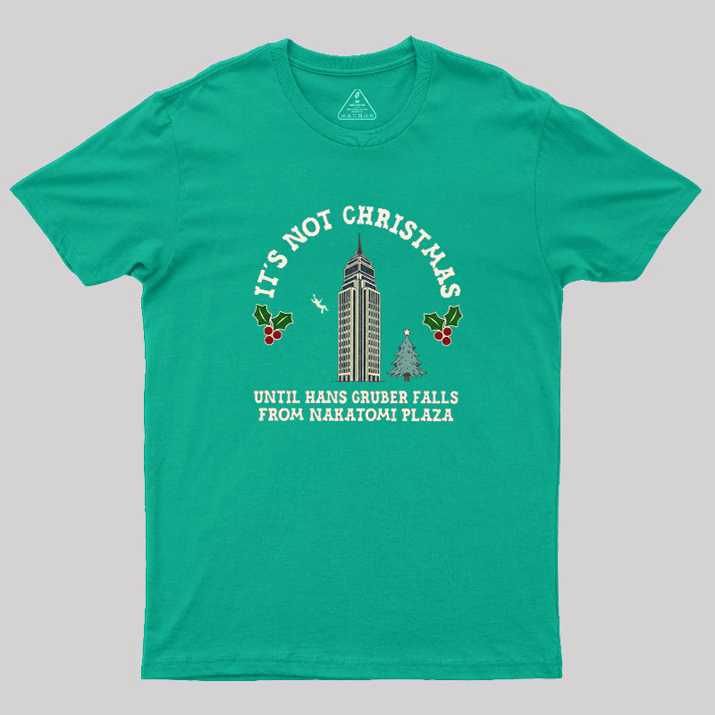 Hans Gruber Christmas Geek T-Shirt