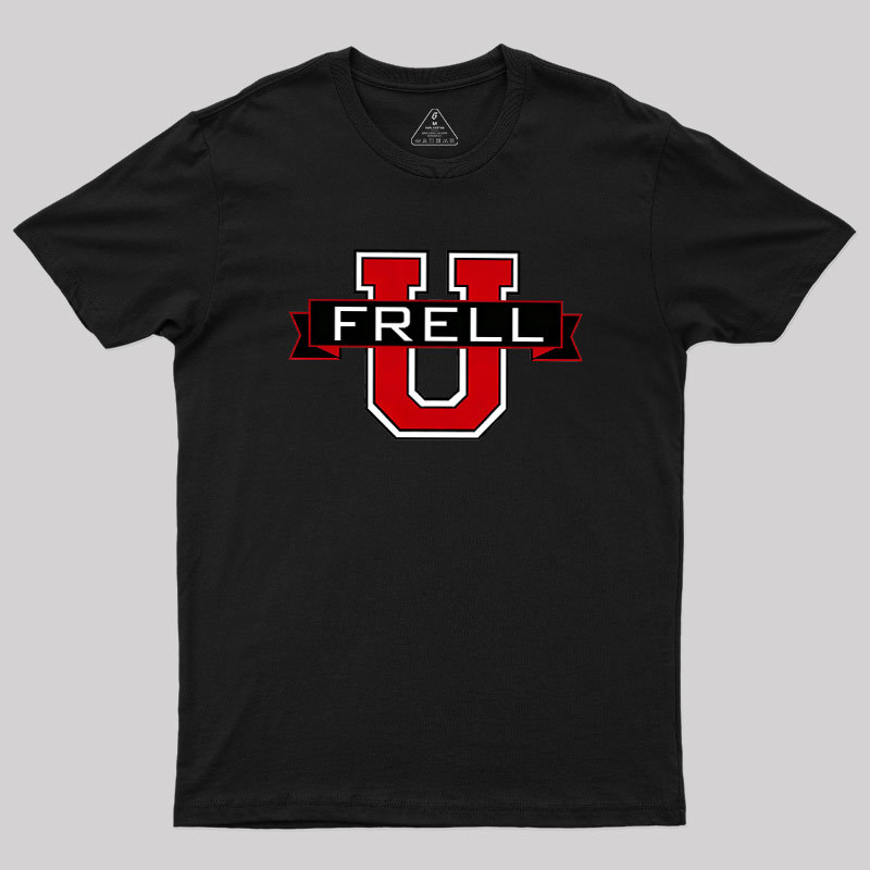 Frell Varsity U Badge Geek T-Shirt