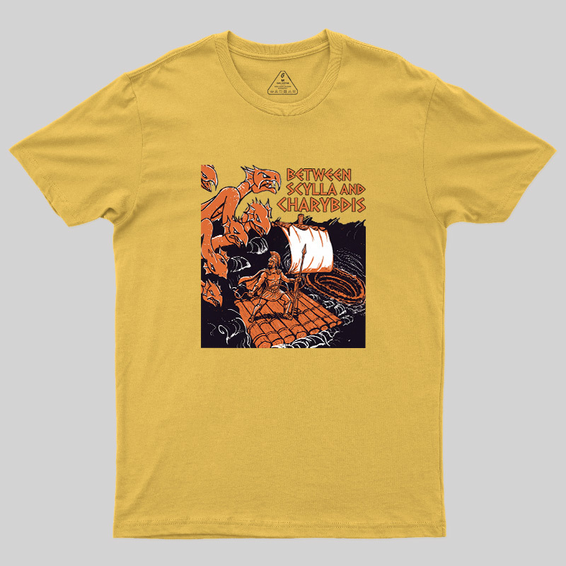 Scylla & Charybdis Greek Myth Graphic Geek T-Shirt
