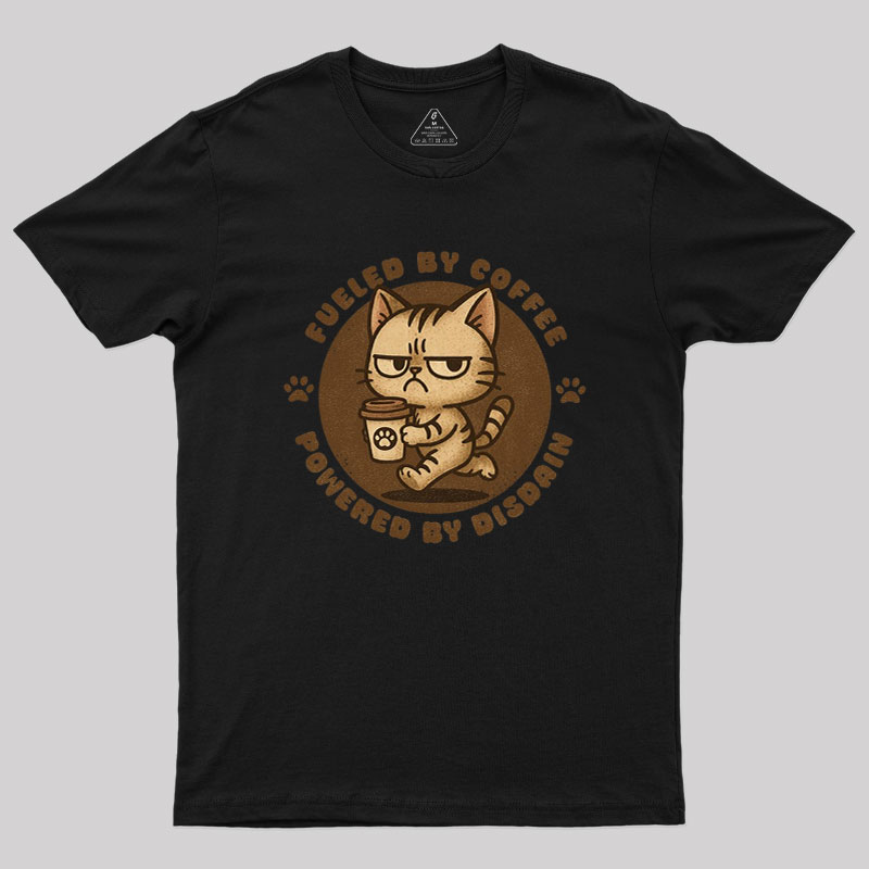 Fueled By Coffee Geek T-Shirt