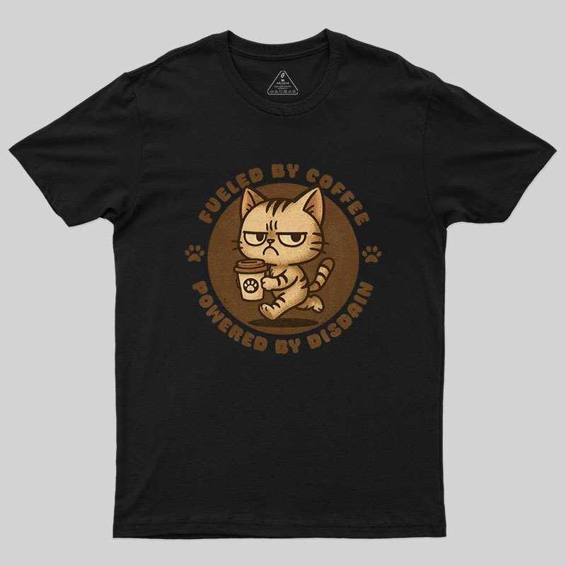 Fueled By Coffee Geek T-Shirt