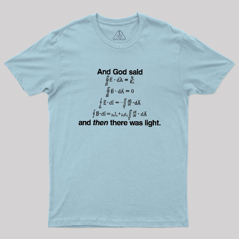 And God Said Geek T-Shirt