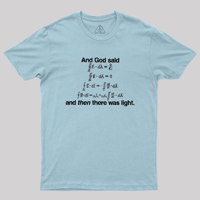 And God Said Geek T-Shirt